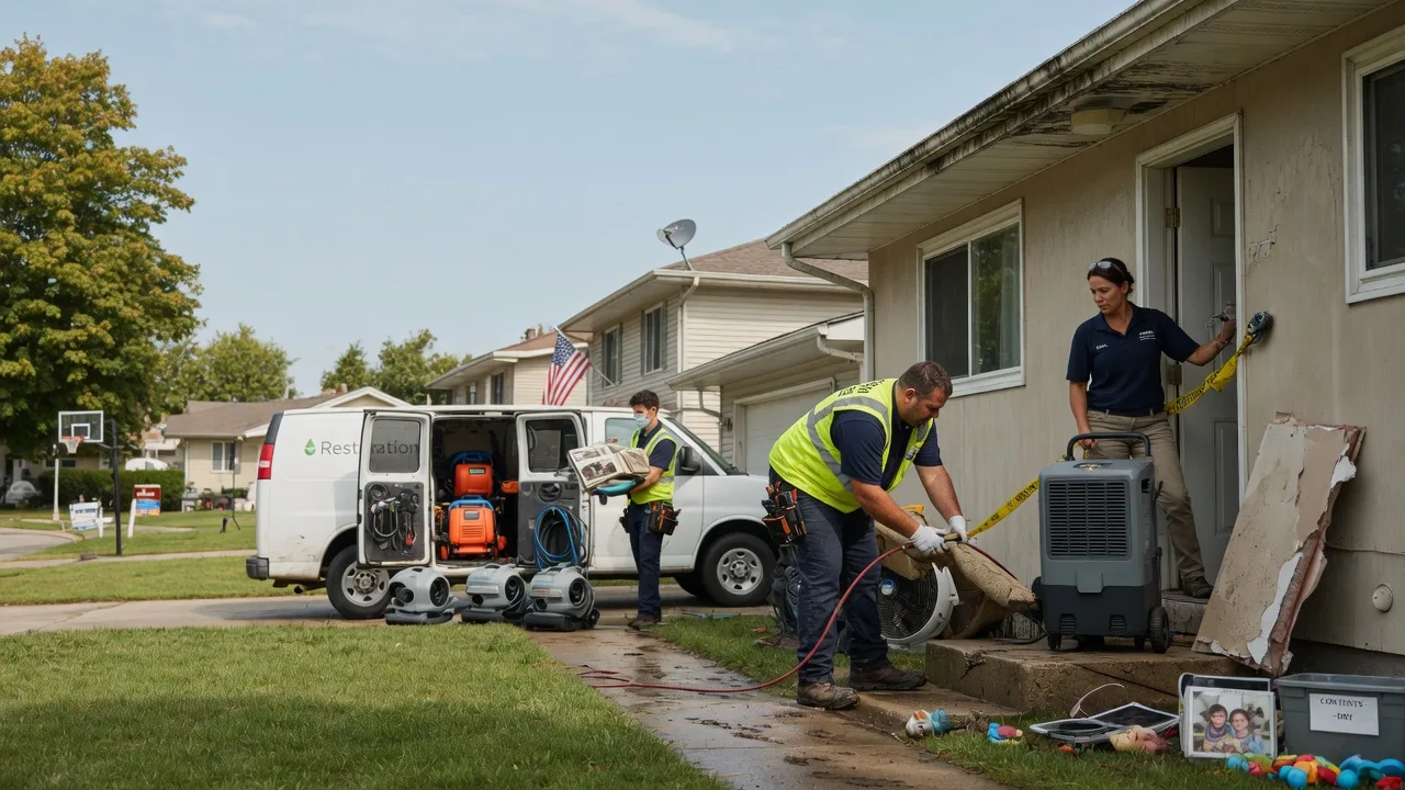 Water Damage Restoration in Osco, IL near me